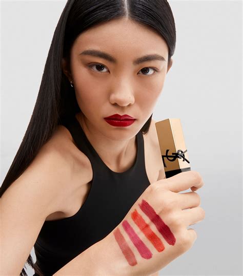 ysl rouge pur couture limited edition lipstick or cuivre|YSL rouge pur couture commercial.